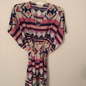 Super cute dress you can wear out or to work.